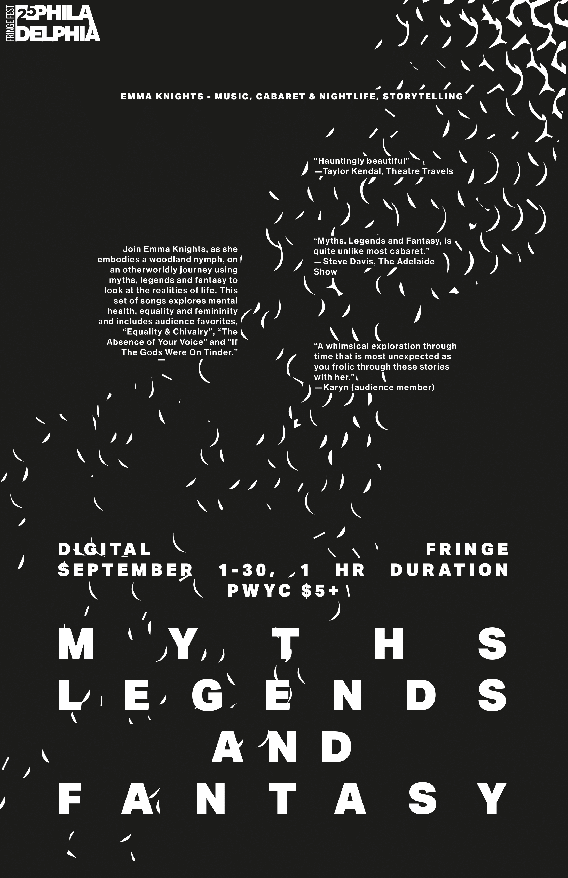 Philadelphia Fringe Fest 25 Poster Series